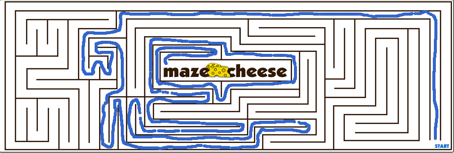 Solution for maze 2